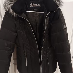 ZXBLK byZeroxposur Coat Large Quilted Puffer black Women Winter coat
